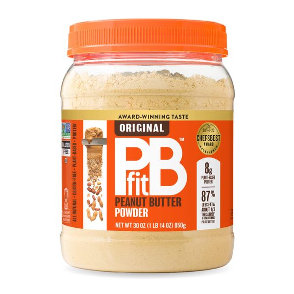 BetterBody Foods PB Fit Powder, Peanut Butter, 30 Ounce by BetterBody Foods