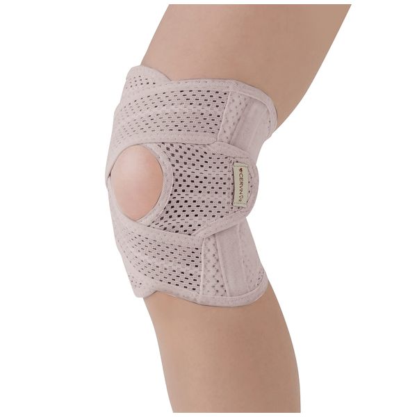 Selvan Lightweight Mesh Cloth Supporter for Knees, Lavender L-LL, 1 Piece