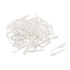 YOKIVE 50 Pcs Plastic Dart Tips, Game 2BA Thread Soft Darts Tips Replacements Plastic Tips Soft Tips| Indoor Outdoor Play (White)