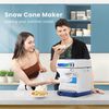Commercial Electric Ice Crusher Shaver Snow Cone Maker Machine Device 265lbs/hr