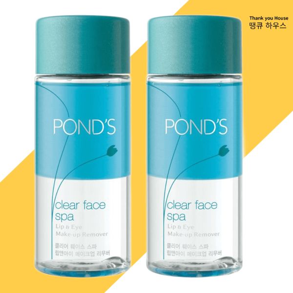 Ponds Clear Lip &amp; Eye Makeup Remover 120ml x 2