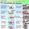 Vegetable Chopper, Mandoline Slicer, Veggie Chopper with 8 Blades, Onion Dicer C