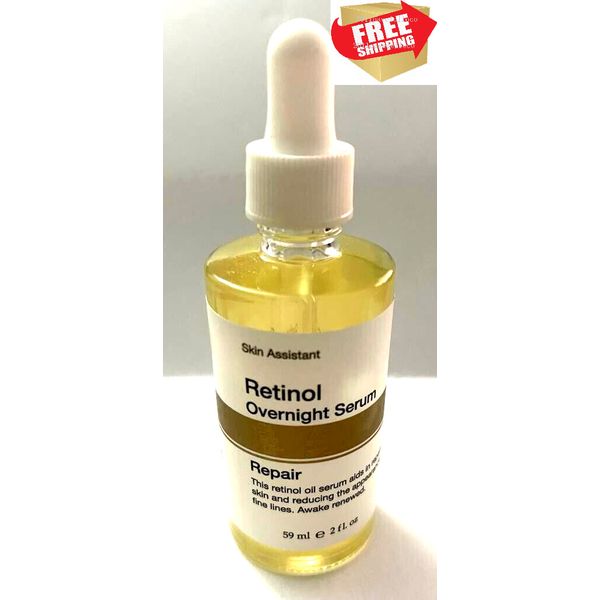 Skin assistant Retinol Overnight Serum Serum * Repair * 2 oz / 59 ml