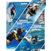 Seaskin Wetsuits for Womens 2mm Front Zip Full Body Diving Suits