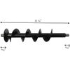 PelPro Feed Spring Auger Shaft: SRV7077-015-AMP