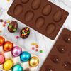 2PCS Easter Egg molds for Easter Decoration (Chocolate)
