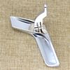 Matte Silver Left Driver Side Interior Door Handle Repair Kit for Benz C250 C300