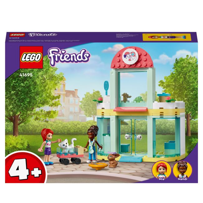 LEGO Friends Heart Lake City Animal Clinic 41695 Toy Block Present Animal Animal Doll Doll Girl 4 Years Old