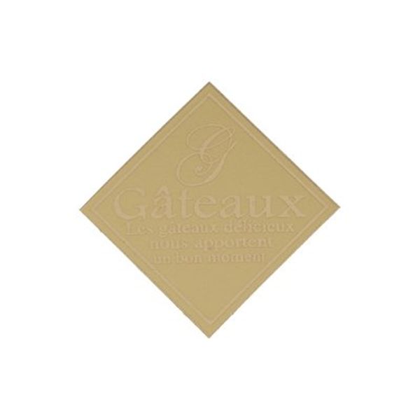 Cake Picks Angle G-1 (Gold) (100 Sheets)