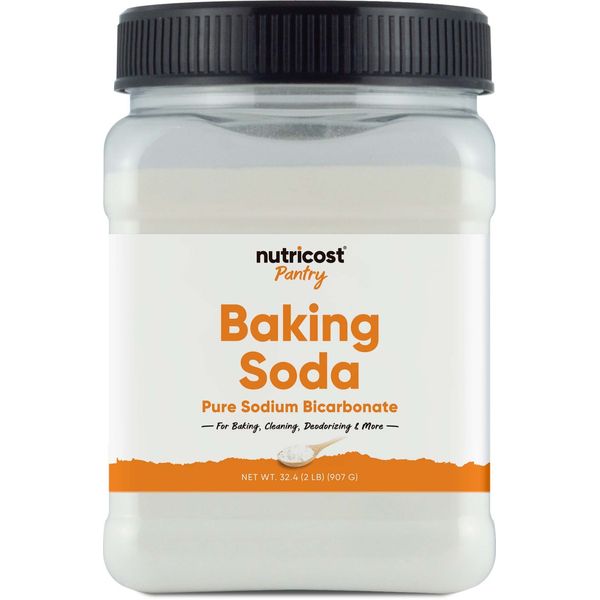 Nutricost Baking Soda (2 LBS) - For Baking, Cleaning, Deodorizing, and More