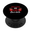 Keep Calm And Eat Chocolate Chocolate Candy bar PopSockets Swappable PopGrip