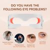 LED Red Light Therapy Eye Device Vibration Massage Reduce Dark Circles, Wrinkles