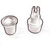 LEDSone Single Point Drop Steel Industrial Outlet Ceiling Rose (20 Pack)