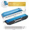 EAST TOP Harmonica Chromatic Harmonica 12 Holes 48 Tone C Blues Harmonica Beginners Experts Children Studying Practice (EAP-16)
