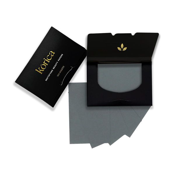 Korica Beauty Papers | Premium Facial Oil Blotting Papers from Natural Abica Tree Fibers