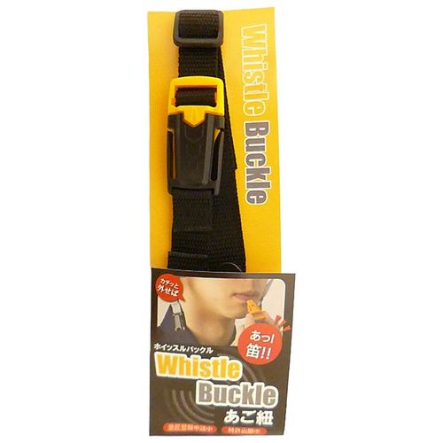 And Company Whistle Buckle with Chin Strap Black