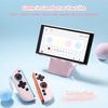 GeekShare Hard Case Compatible with Switch 2 (2025), Anti-Scratch Protective Cover for Switch Console and Grip Joy Controller, Cherry Pink