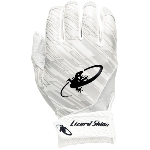 Lizard Skins Padded inner gloves, white-left hand, adult small