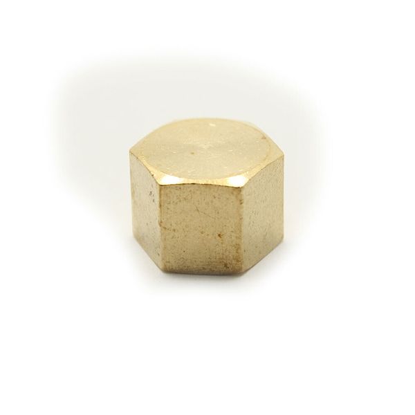 Thrifco 5316081 1/4 Inch Brass Cap Barstock