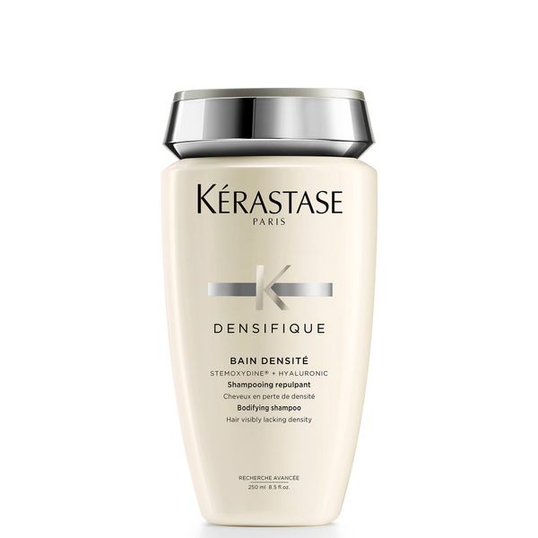 KERASTASE Densifique Densité Shampoo | Thickening & Strengthening Shampoo | Removes Build-Up & Adds Shine | With Hyaluronic Acid | For Fine, Thin & Thinning Hair | 8.5 Fl Oz