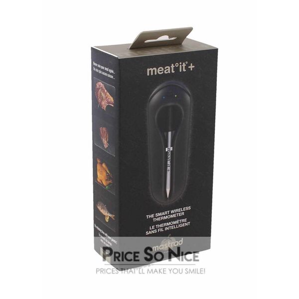 Mastrad Meat It + Bluetooth Probe Thermometer w/ App 196 ft range MSRP $100 New