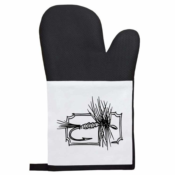 'Fishing Fly' Oven Glove/Mitt (OG00006139)