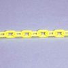 Unit 871-252 Plastic Chain, Yellow, Fluorescent 6.6 ft (2 m)
