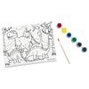 Kipp Brothers 4-Pack DIY Paint & Canvas Set - Dinosaur