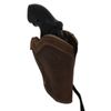 Barsony Brown Leather Western Style Holster for COLT Python Right