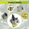 For A-iPower SUA5000 5000Watt Gas Powered Generator 223cc Engine Carburetor Carb