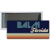 Balm Florida Souvenir 4.75x2-Inch Rectangle Fridge Magnet Retro Design