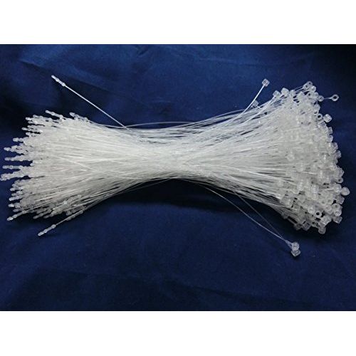 OFFICE TOOL Commercial Tag Fasteners, Clothes/Clothes, Price Tags, Clear, Set of 5000 (3 inches)
