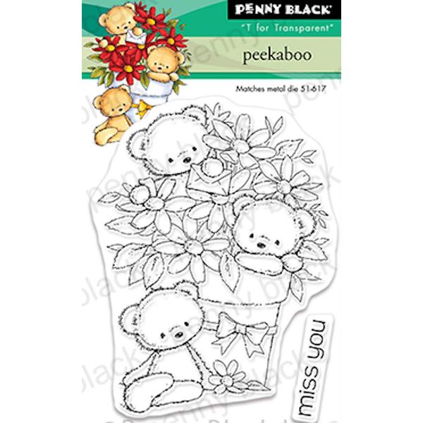 Penny Black Clear Stamps - Peekaboo 30-685