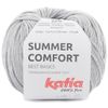 Katia Summer Comfort Colour: 75 Pearl Light Grey 50 g / 105 m
