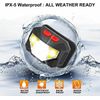 2X COB LED Headlamp USB Rechargeable Headlight Torch Flashlight Head Band Lamp