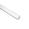 sourcing map 15mmx15mmx350mm Transparent Clear Solid Acrylic Square Rod PMMA Bar 2pcs