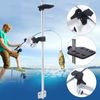 Portable Transducer/Fishfinder Mount Bracket Universal Fish Finder Stand 360??