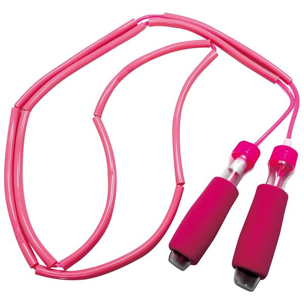 EVERNEW EKD349 Jump Rope for the First Time in Pink, 70.9 inches (180 cm), Diameter 0.3 inches (0.8 cm)