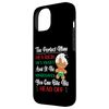 iPhone 15 Bake Baking Christmas Gingerbread Man The Perfect Man He'S Case