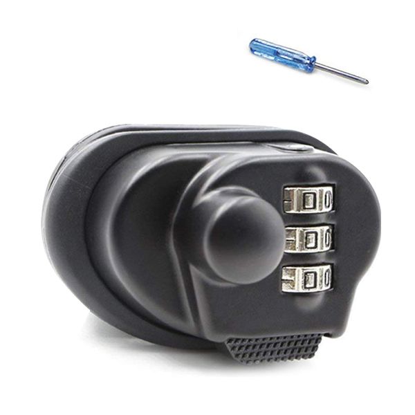 Mizzuco Trigger Lock 3 Digit Combination Gun Lock (Black1)