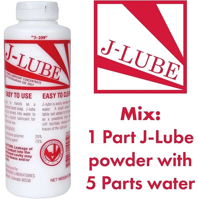 J-Lube REAL JLube Powder Lubricant - AUTHENTIC - WHITE CAP