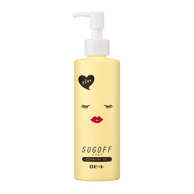 Rosette Sugo Off Cleansing Oil, 6.8 fl oz (200 ml), Makeup Remover, Pores (Beauty Oil Formulated)