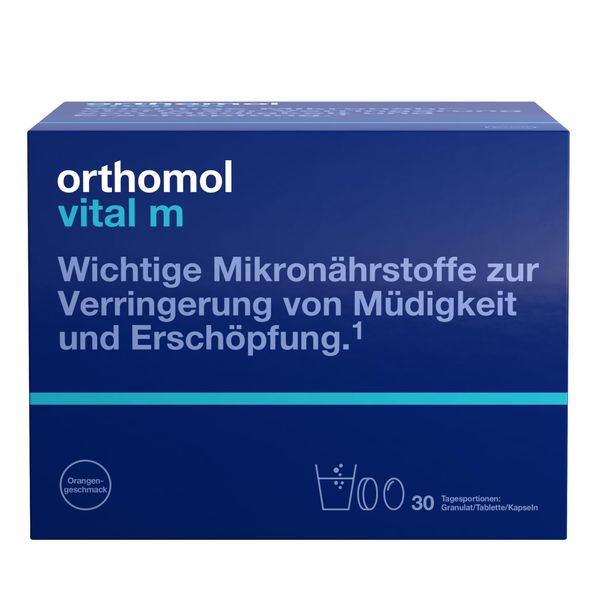 Orthomol Vital M Granules/Capsules Combi Pack, 30-Pack, 507 g