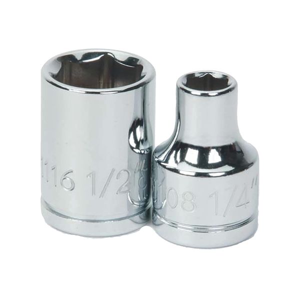 Williams BM-605.5 3/8 Drive Shallow Socket, 6 Point, 5.5mm
