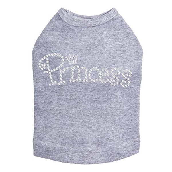 Princess # 4 Dog Shirt M GRAY