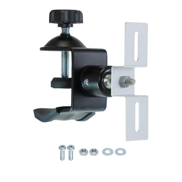 Heptus [Easy Installation Anywhere Anywhere] Thin Solar Light Security Camera Mounting Bracket Clamp Outdoor