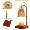 Candle Warmer Lamp-Warms Up Candle Jars • Light • Timer • Adjustable  • Decor