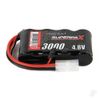 Radient NiMH Battery 4.8V 3000mAh SC Flat Pack Tamiya + Rx Connector Plug