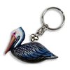 LX Hand Painted Pelican Bird Key Chain