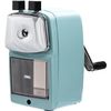 Deli Pencil Sharpener E0620S Luxury Manual Sharpener Collection Green with 5-step lead adjustment function